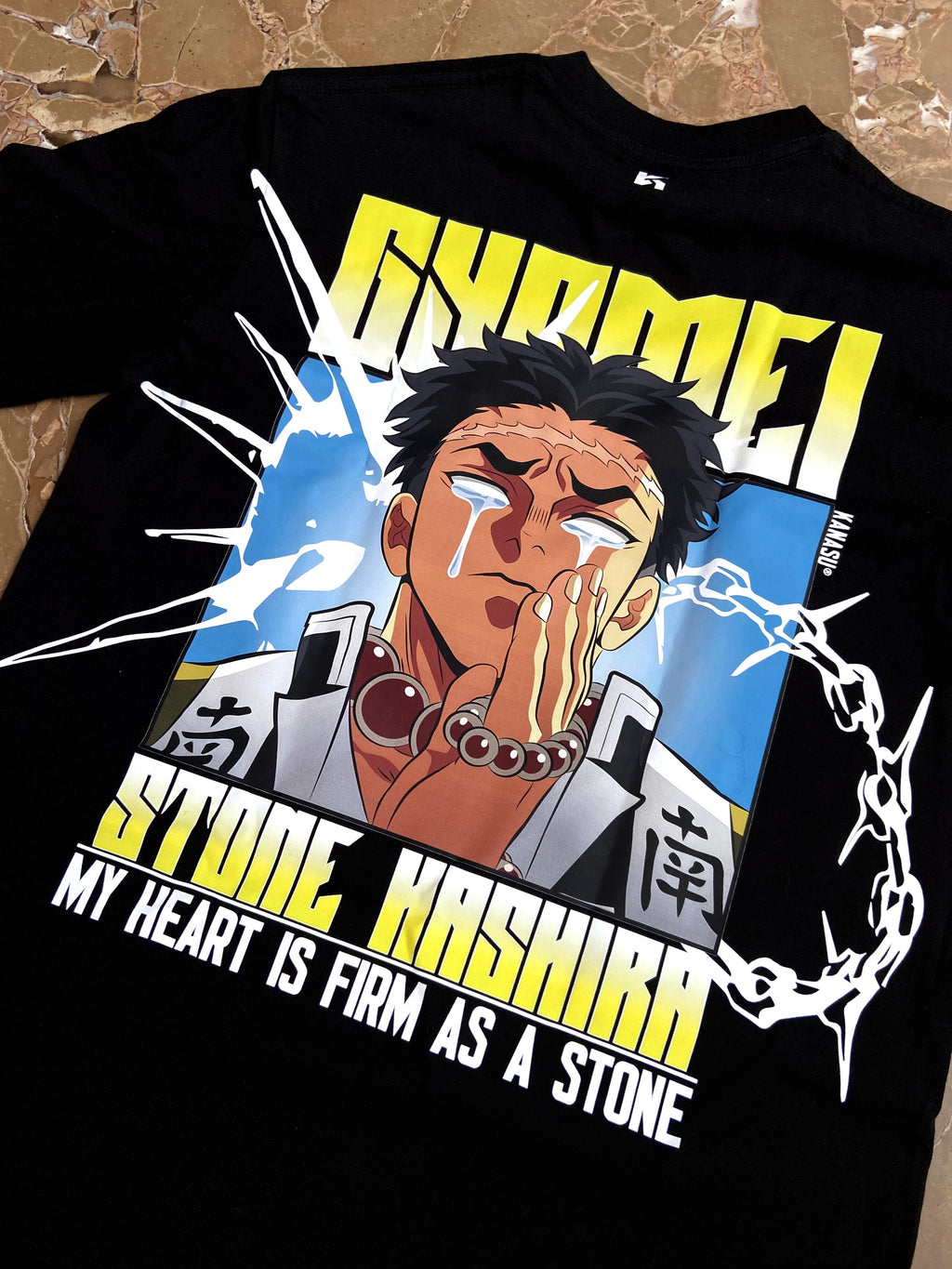 Camiseta GYOMEI: THE FIRMAMENT OF STONE | KIMETSU NO YAIBA