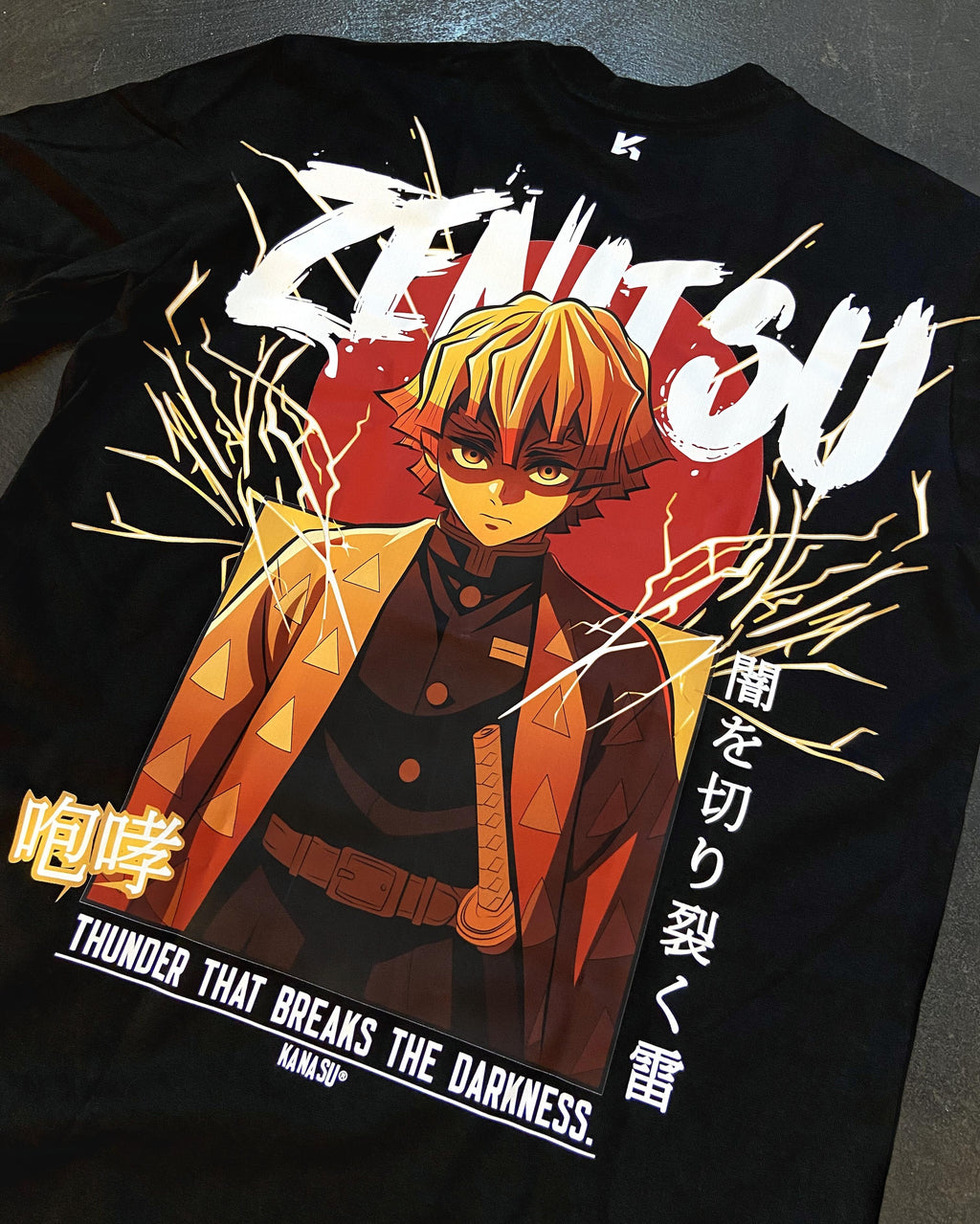 Camiseta ZENITSU // THUNDER BREATHING | KIMETSU NO YAIBA