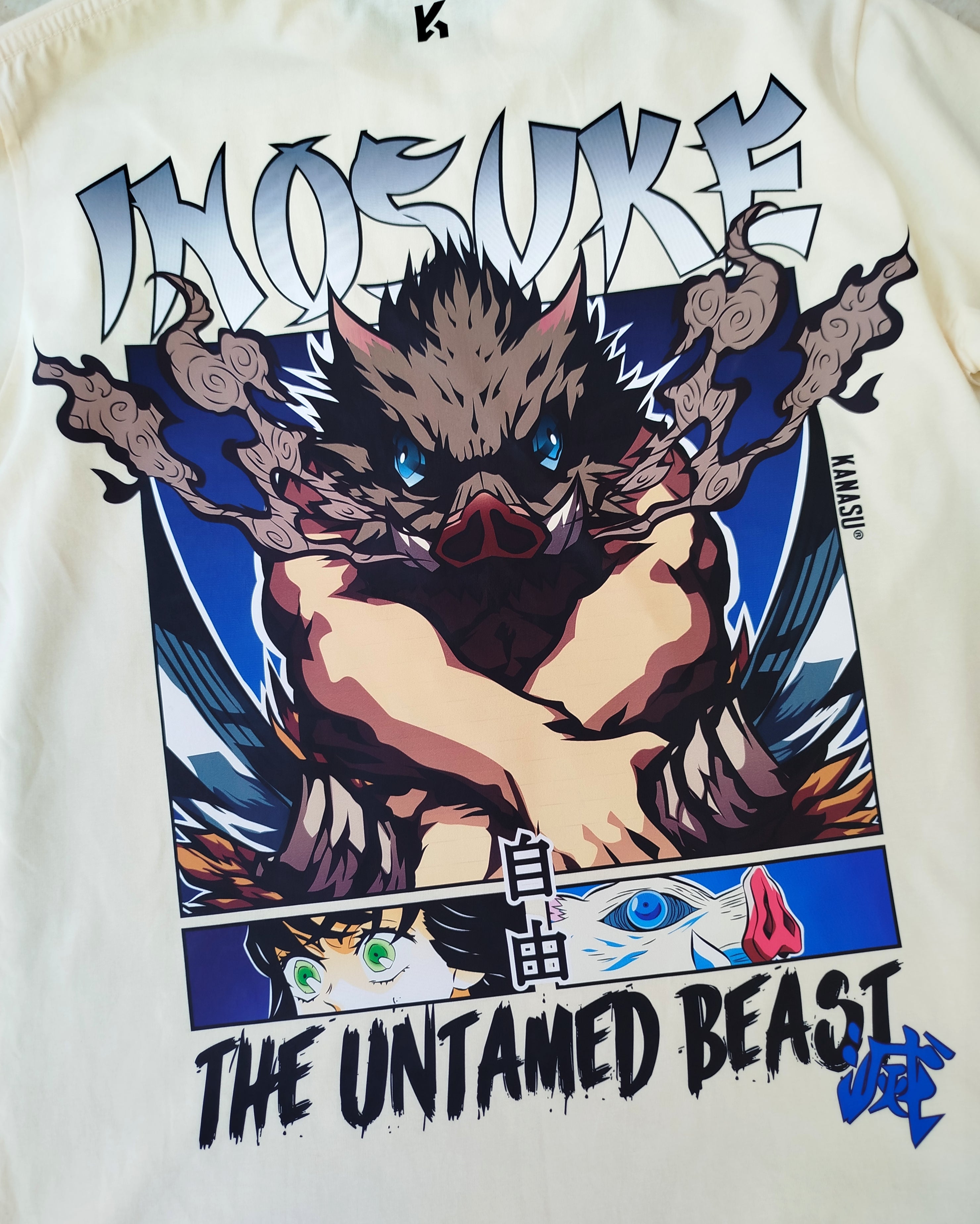 Camiseta INOSUKE // THE UNTAMED BEAST | KIMETSU NO YAIBA