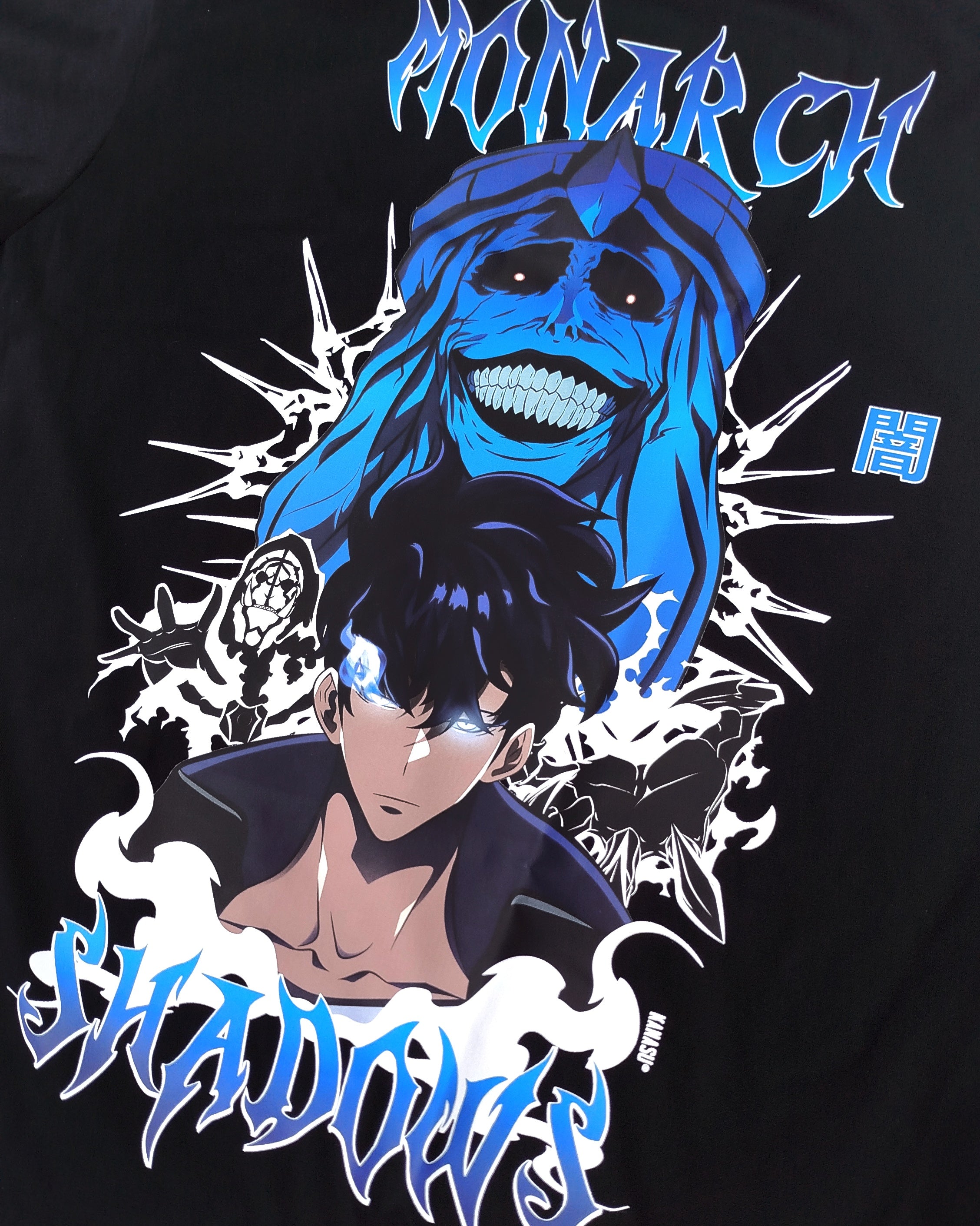 Camiseta SUNG JIN-WOO: MONARCH of SHADOWS / ARISE | SOLO LEVELING