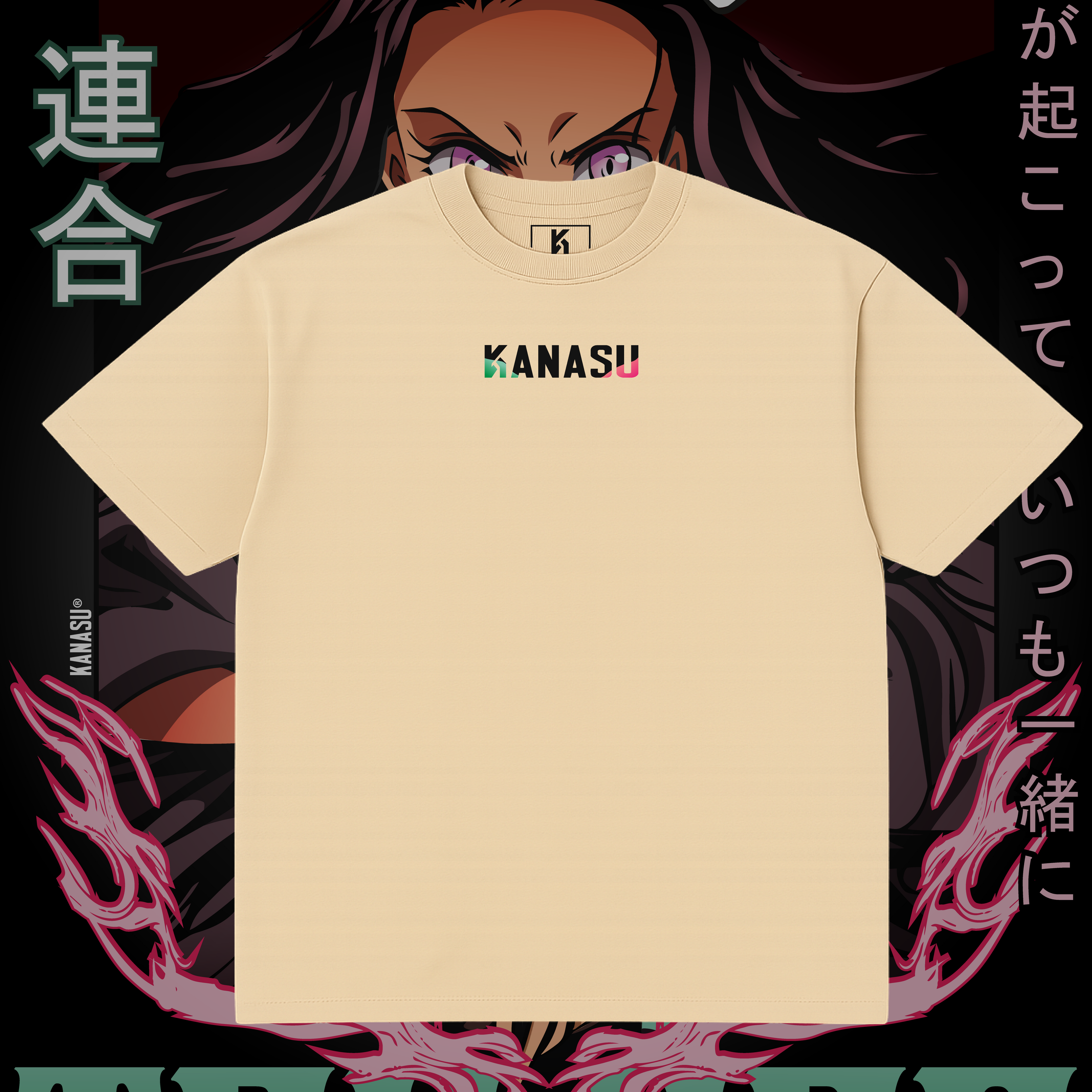 Camiseta TANJIRO & NEZUKO // UNITED BY BLOOD | KIMETSU NO YAIBA