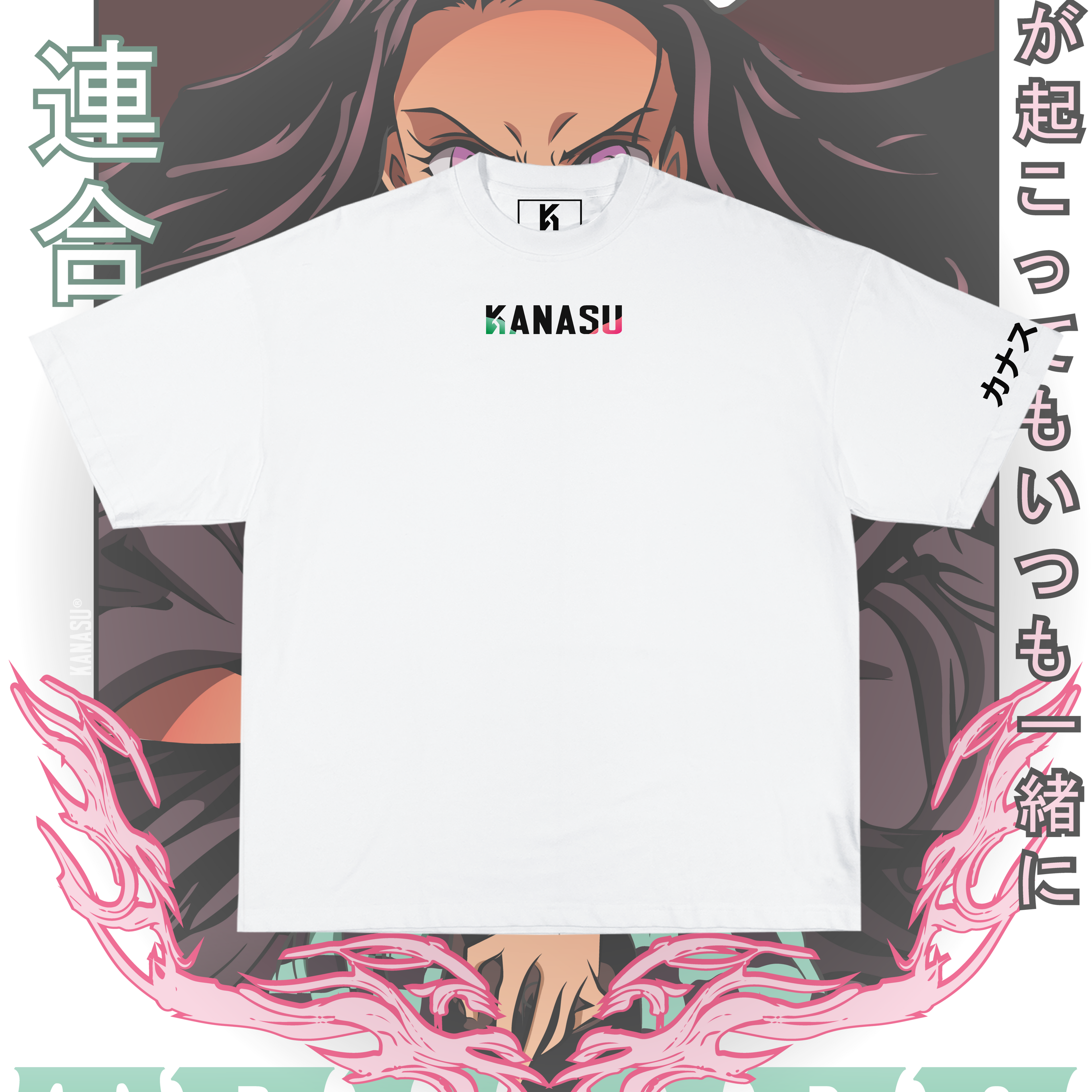 Camiseta TANJIRO & NEZUKO // UNITED BY BLOOD | KIMETSU NO YAIBA