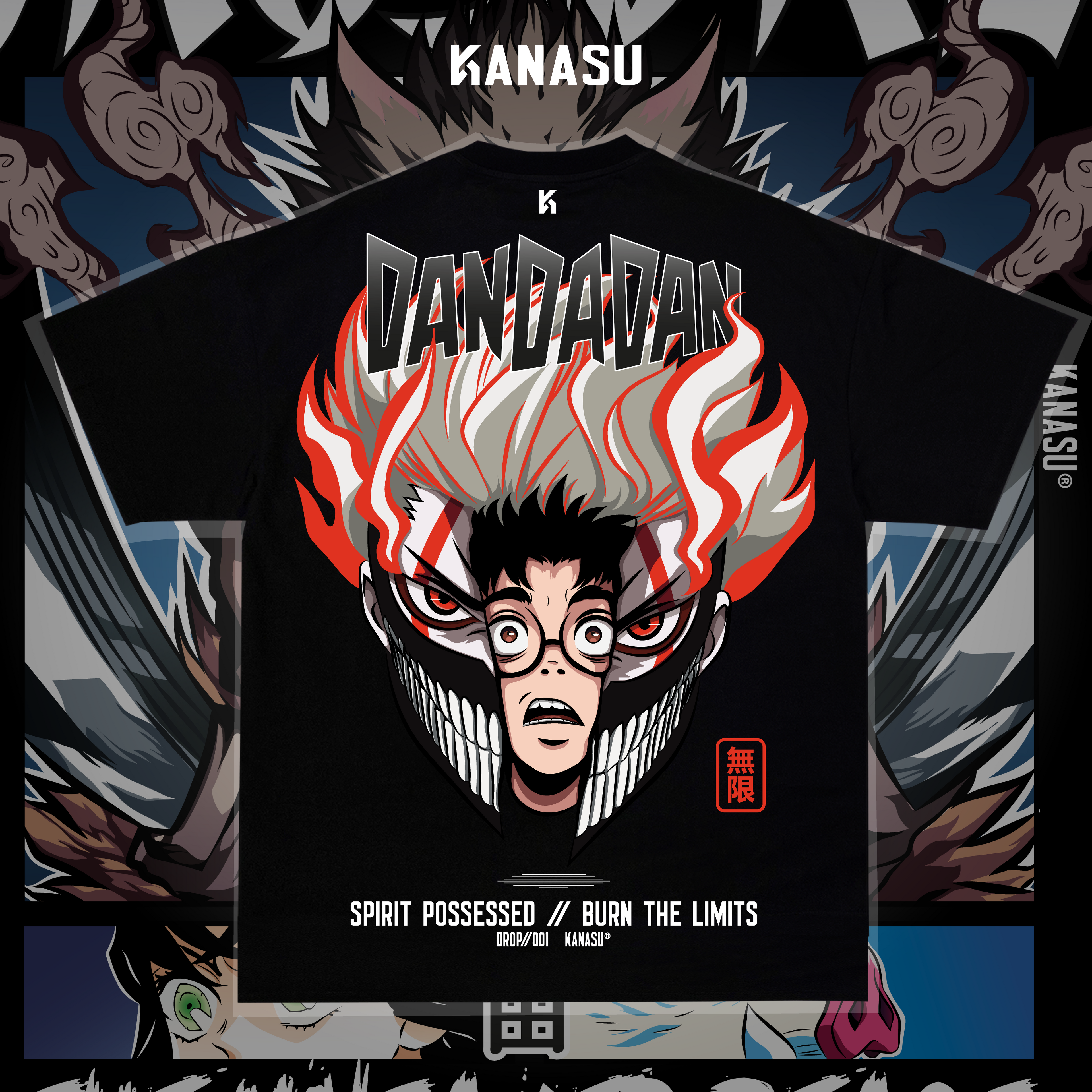 Camiseta OKARUN // SPIRIT POSSESSED | DANDADAN