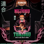 Camiseta TANJIRO & NEZUKO // UNITED BY BLOOD | KIMETSU NO YAIBA