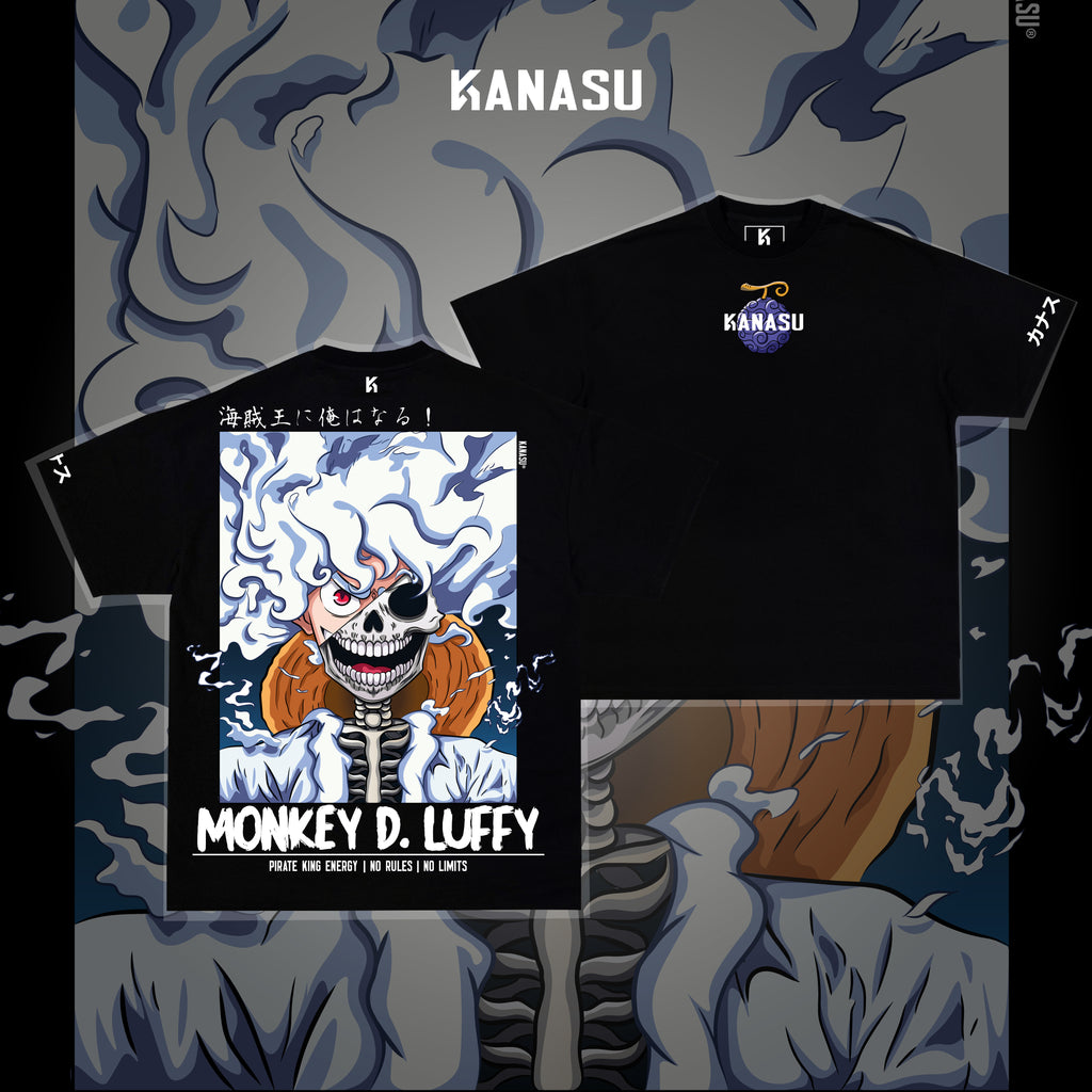 Camiseta Monkey D. Luffy // Gear 5: Pirate King Energy | One Piece