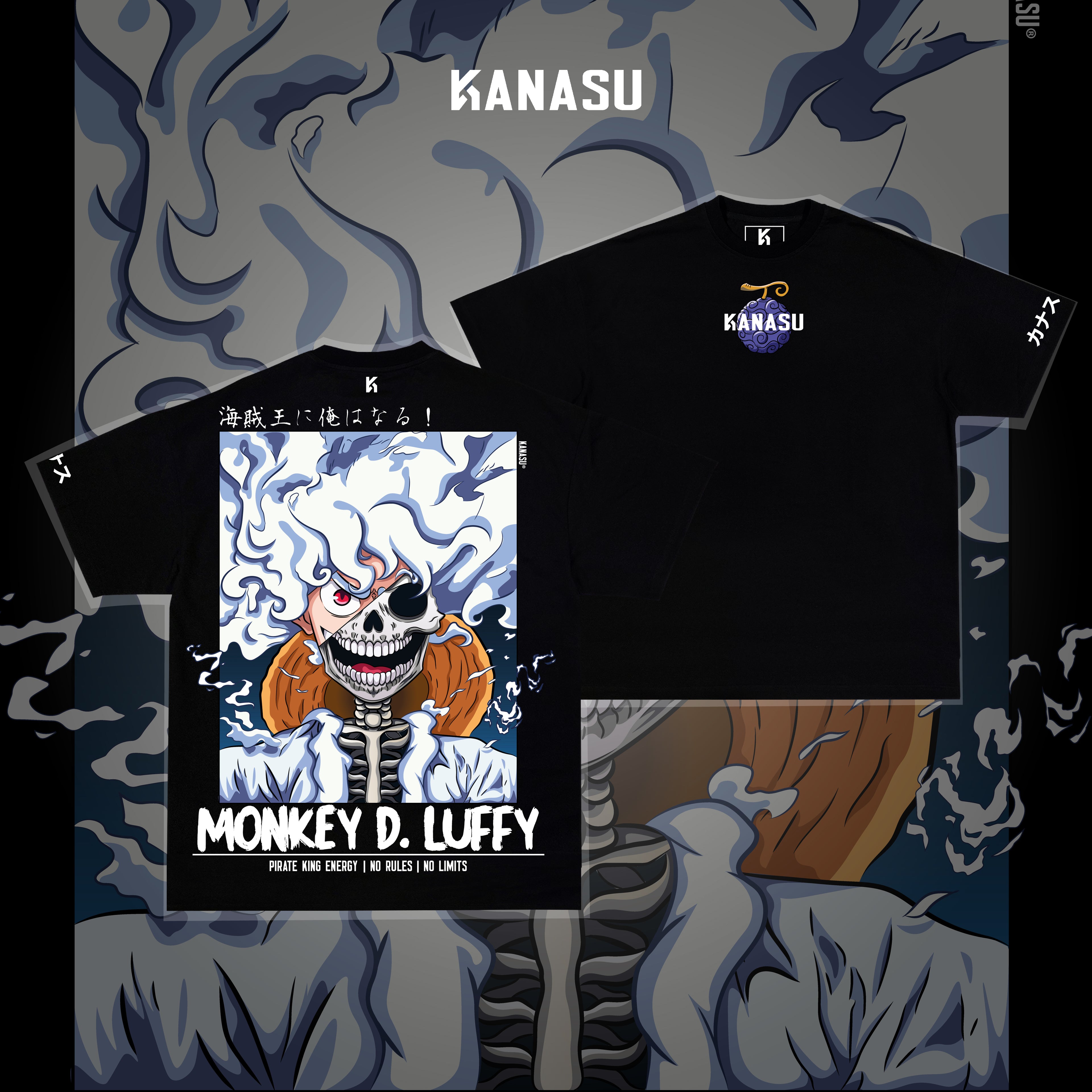 Camiseta Monkey D. Luffy // Gear 5: Pirate King Energy | One Piece