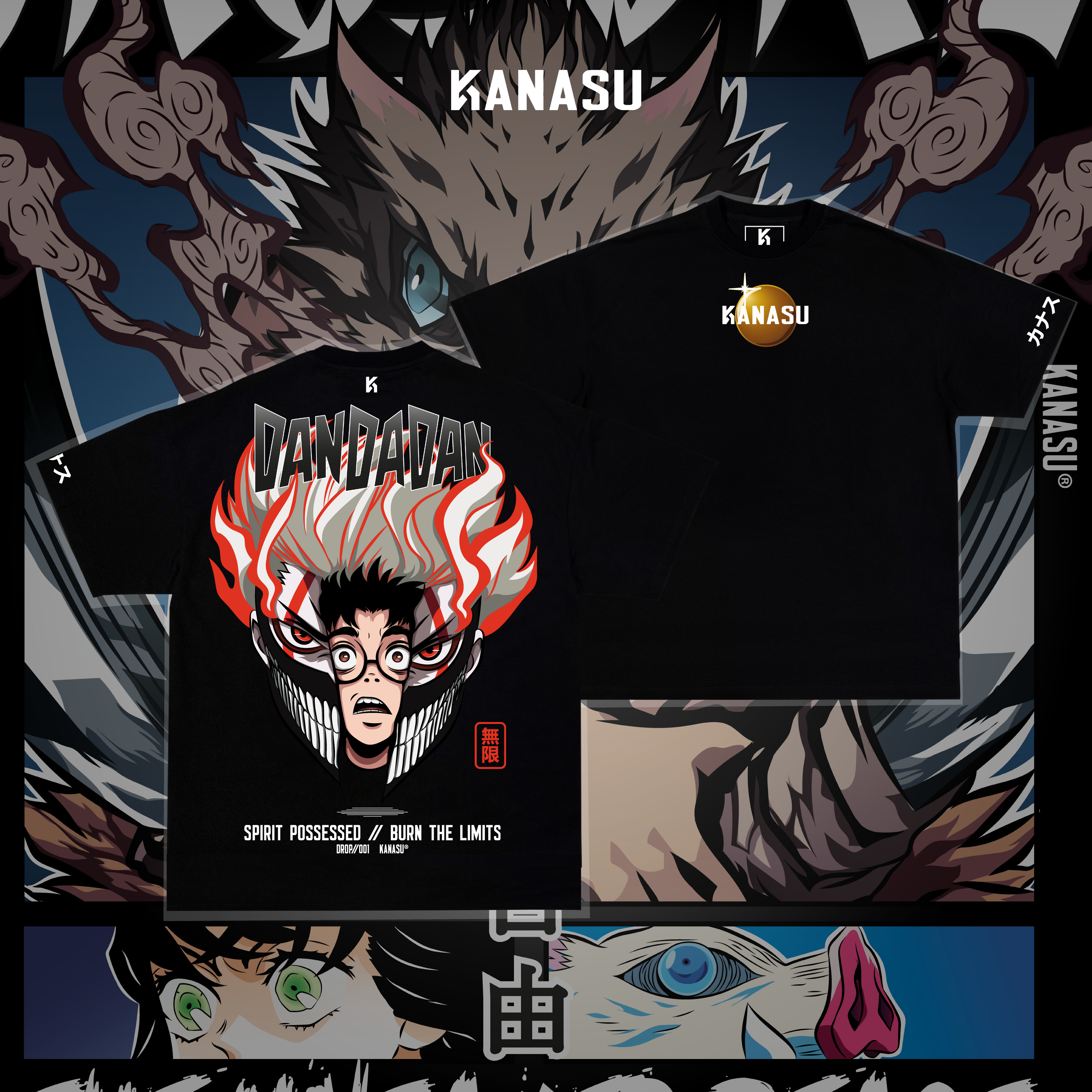 Camiseta OKARUN // SPIRIT POSSESSED | DANDADAN