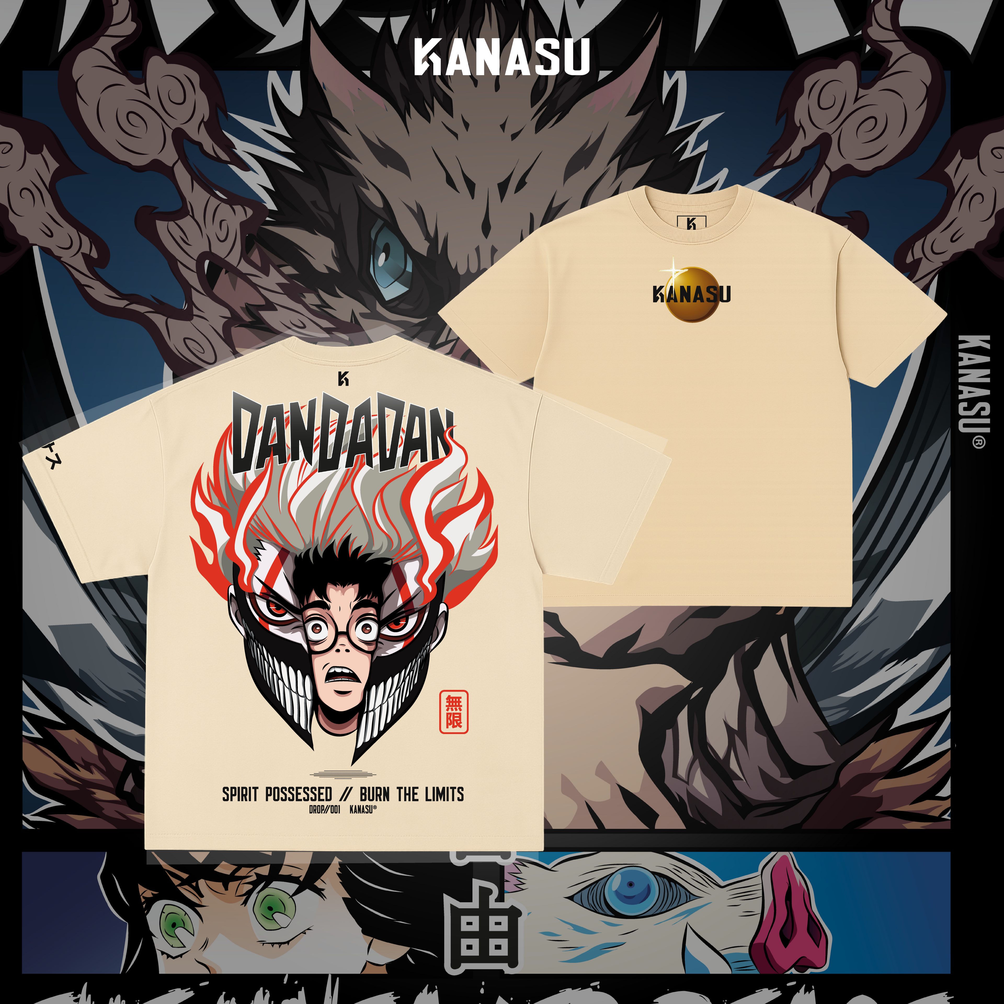 Camiseta OKARUN // SPIRIT POSSESSED | DANDADAN