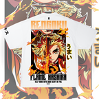 Camiseta RENGOKU // FLAME HASHIRA | KIMETSU NO YAIBA