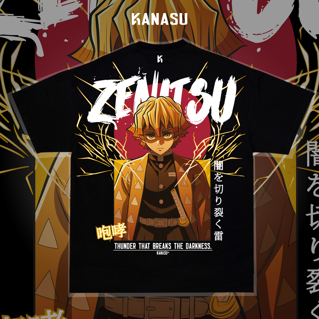 Camiseta ZENITSU // THUNDER BREATHING | KIMETSU NO YAIBA