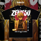Camiseta ZENITSU // THUNDER BREATHING | KIMETSU NO YAIBA