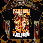 Camiseta RENGOKU // FLAME HASHIRA | KIMETSU NO YAIBA