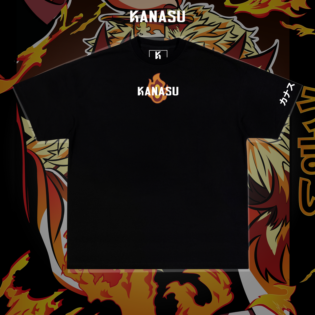 Camiseta RENGOKU // FLAME HASHIRA | KIMETSU NO YAIBA