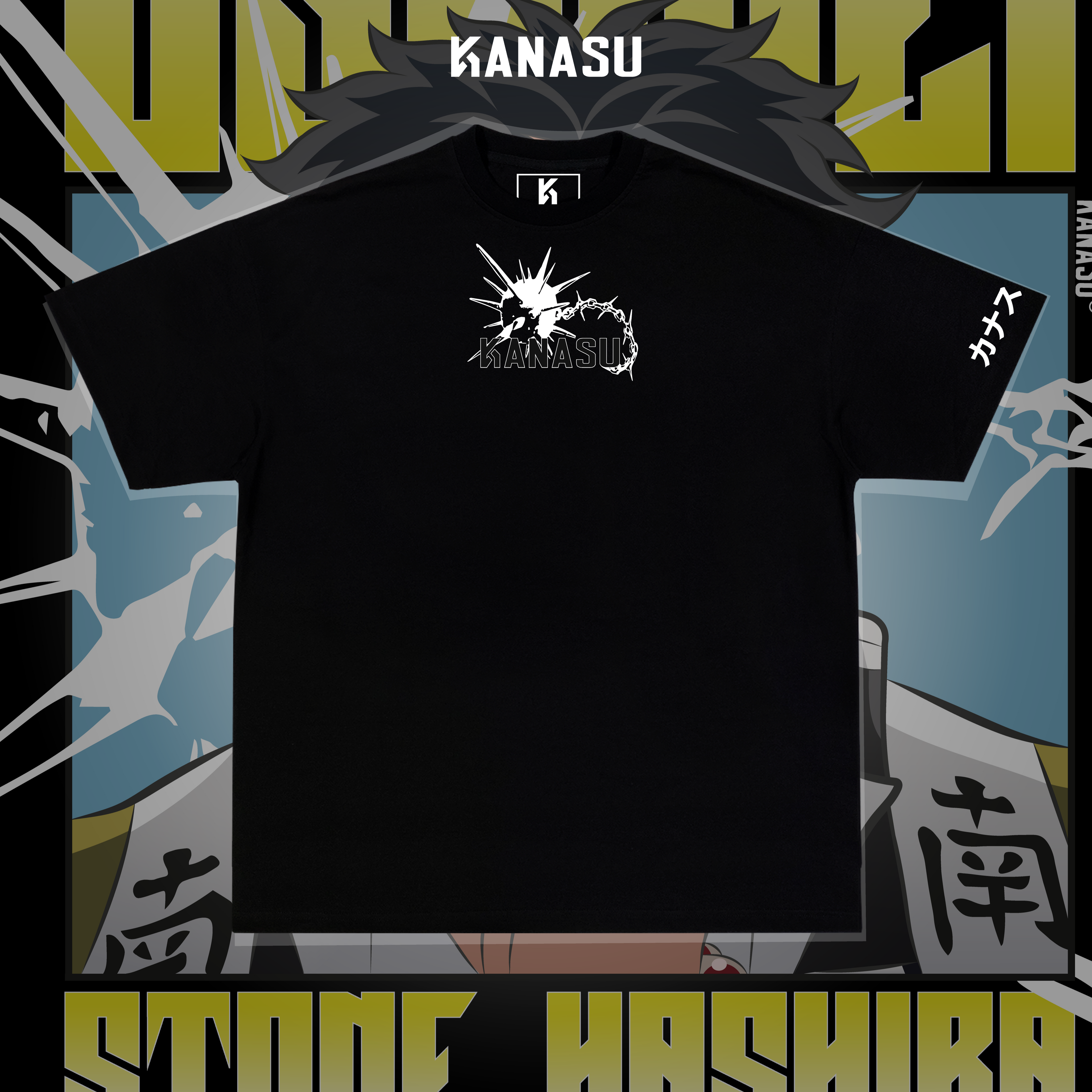 Camiseta GYOMEI: THE FIRMAMENT OF STONE | KIMETSU NO YAIBA