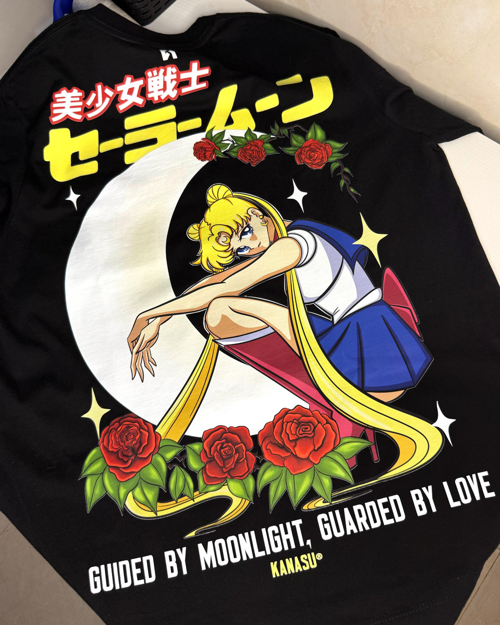 Camiseta SAILOR MOON: GUIDED by MOONLIGHT / GUARDED by LOVE | SAILOR MOON