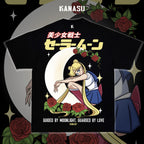 Camiseta SAILOR MOON: GUIDED by MOONLIGHT / GUARDED by LOVE | SAILOR MOON