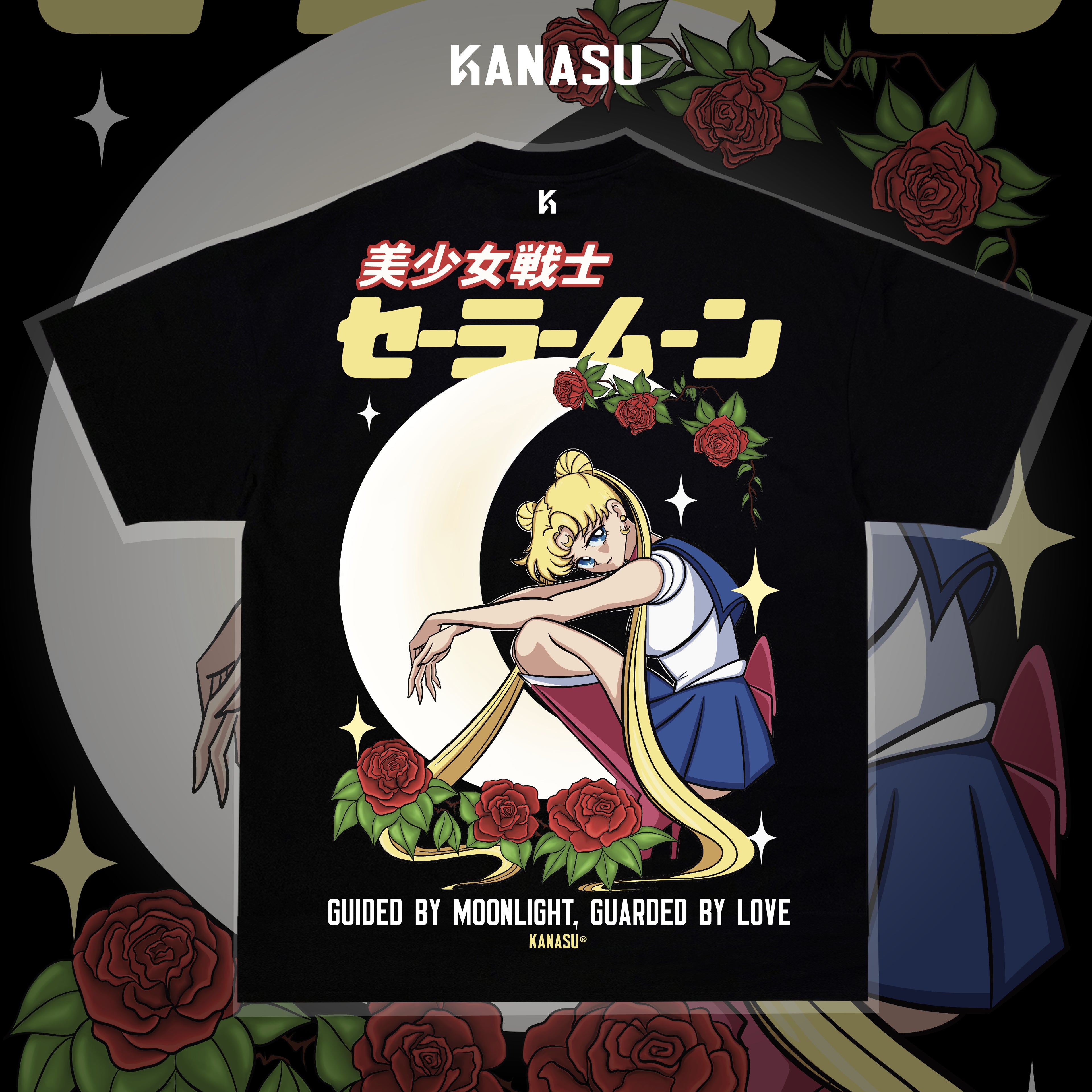 Camiseta SAILOR MOON: GUIDED by MOONLIGHT / GUARDED by LOVE | SAILOR MOON
