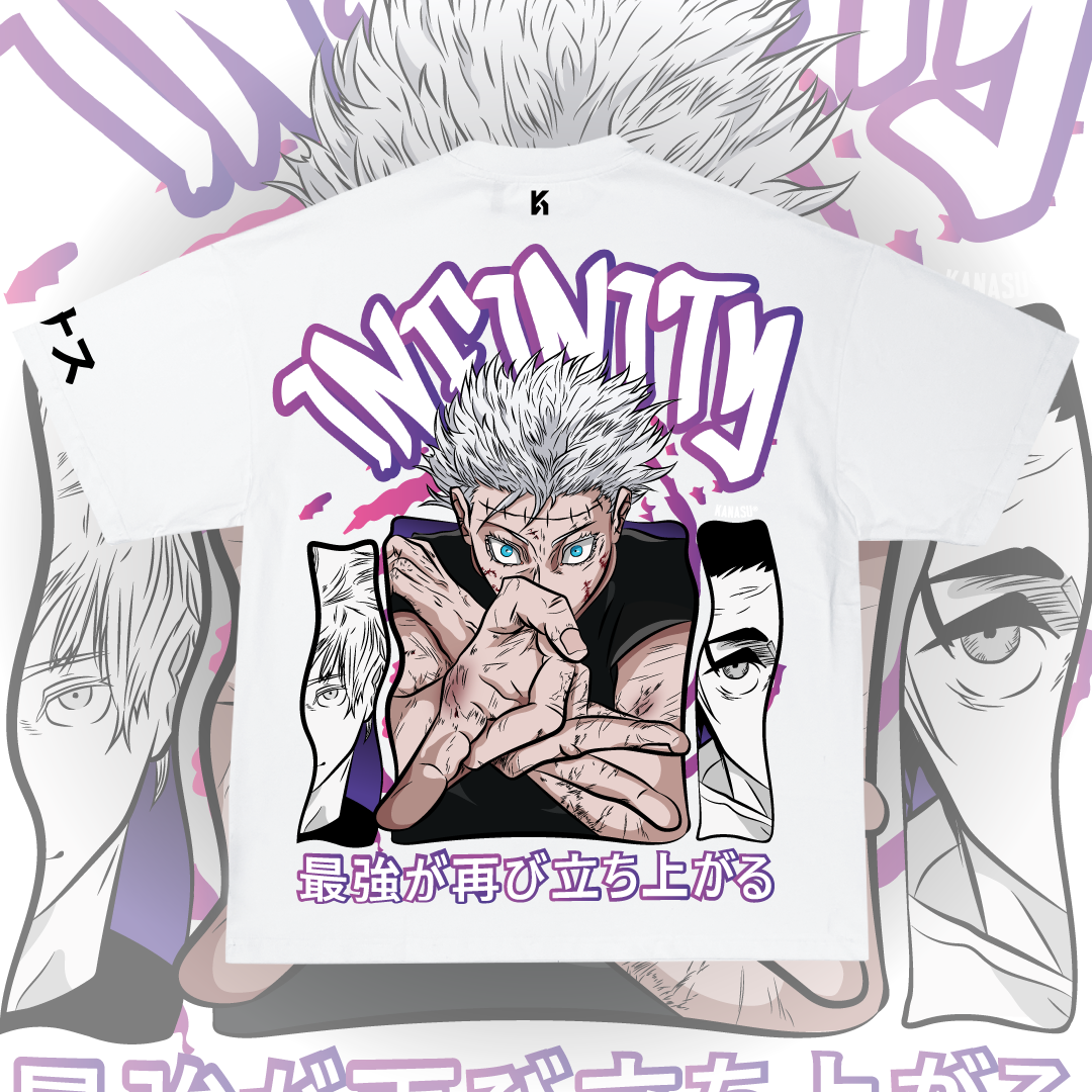Camiseta YUTA OKKOTSU: El HEREDERO del INFINITO (Cuerpo de Gojo) | JUJUTSU KAISEN