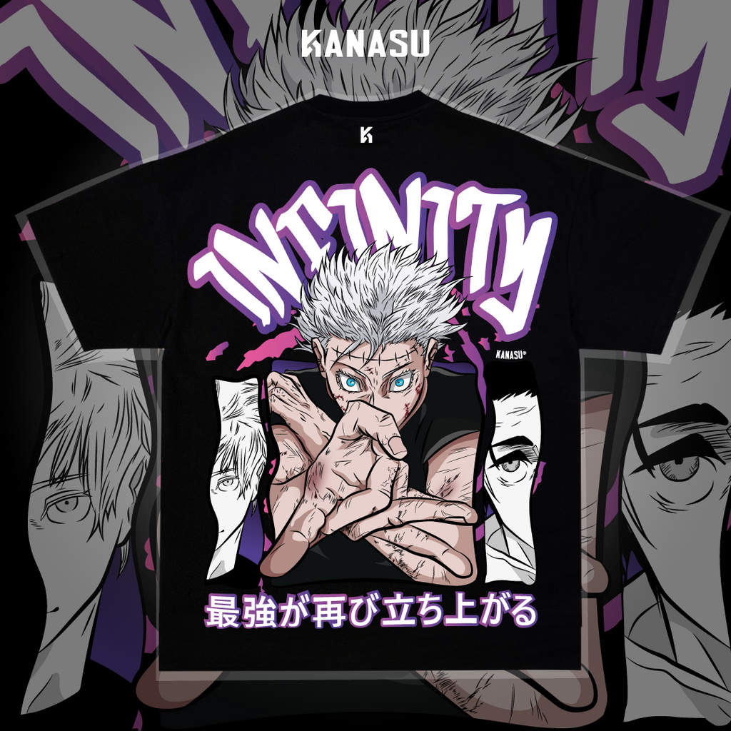 Camiseta YUTA OKKOTSU: El HEREDERO del INFINITO (Cuerpo de Gojo) | JUJUTSU KAISEN