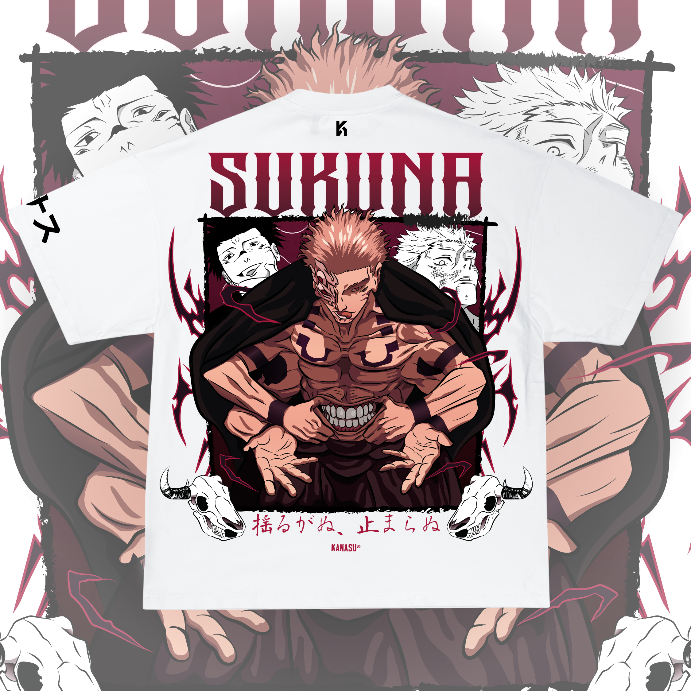 Camiseta SUKUNA: RYOMEN KING of CURSES | JUJUTSU KAISEN
