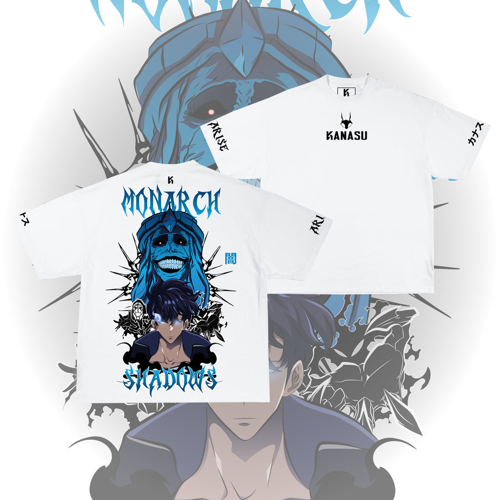 Camiseta SUNG JIN-WOO: MONARCH of SHADOWS / ARISE | SOLO LEVELING