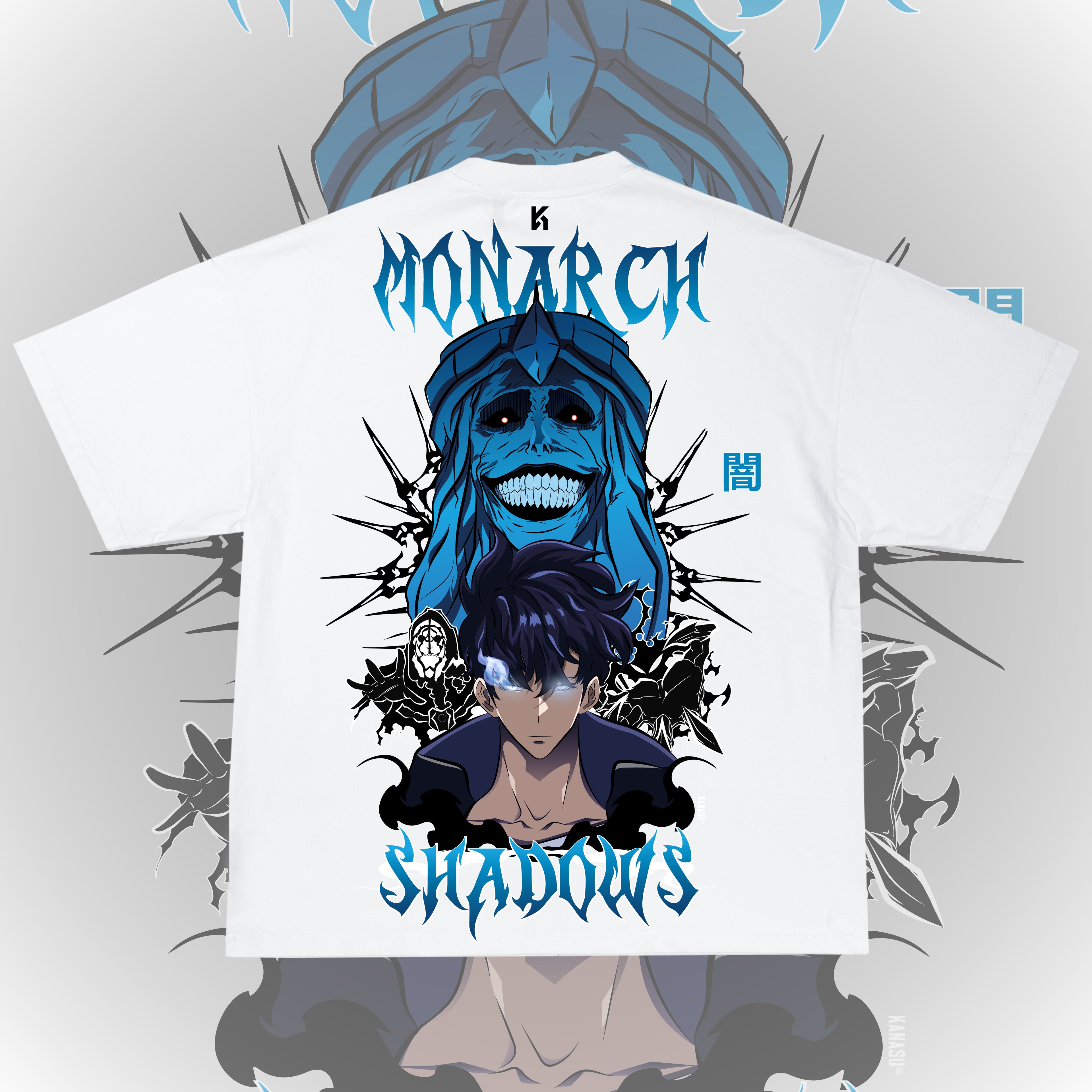 Camiseta SUNG JIN-WOO: MONARCH of SHADOWS / ARISE | SOLO LEVELING